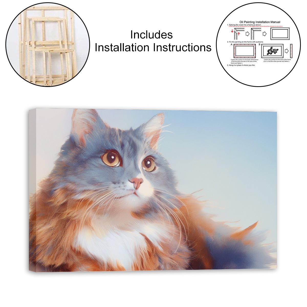 Style hanging picture (horizontal version)