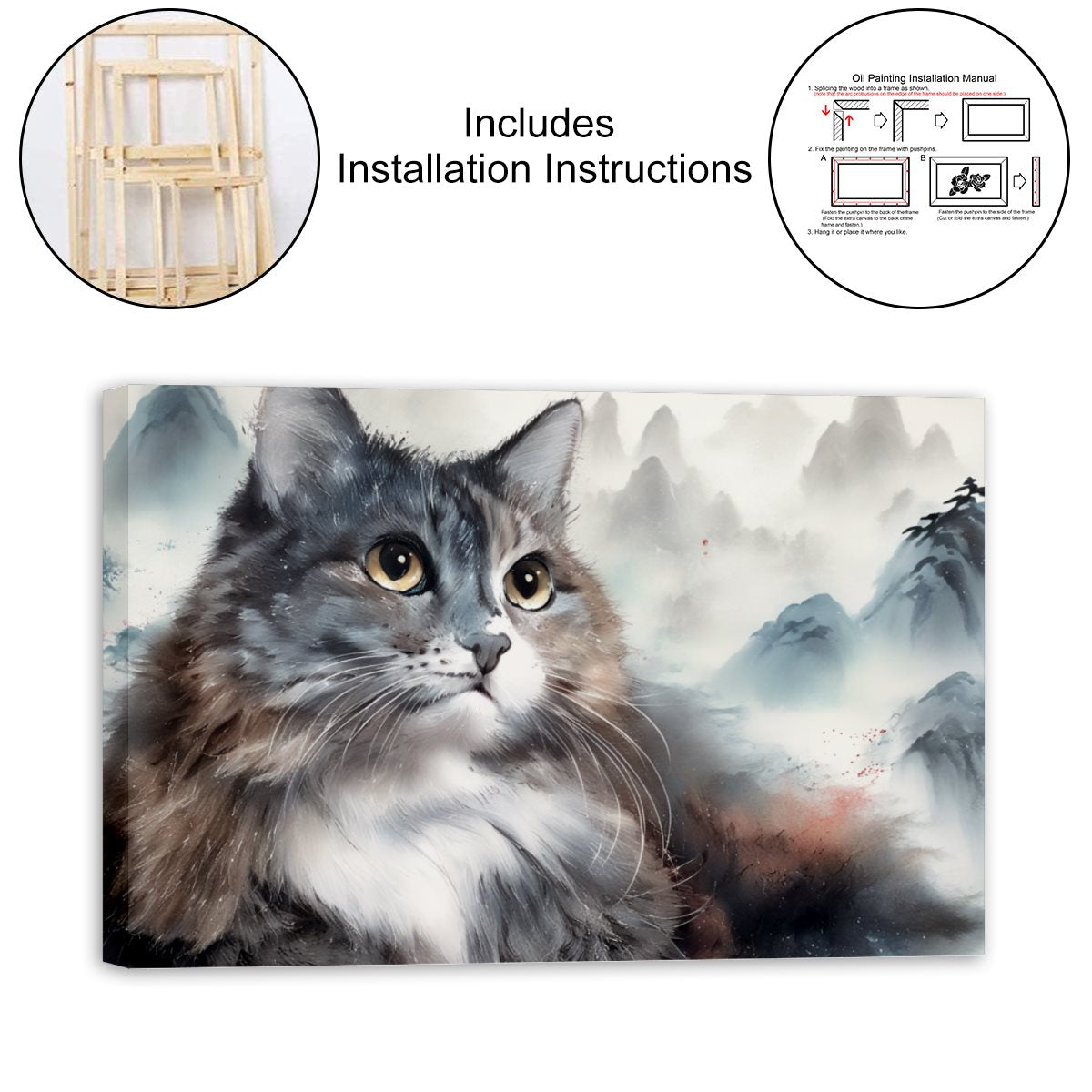 Style hanging picture (horizontal version)