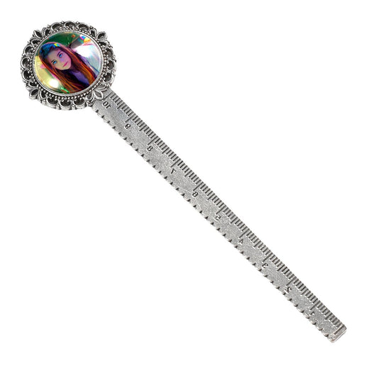 Stainless steel retro lace bookmarklet