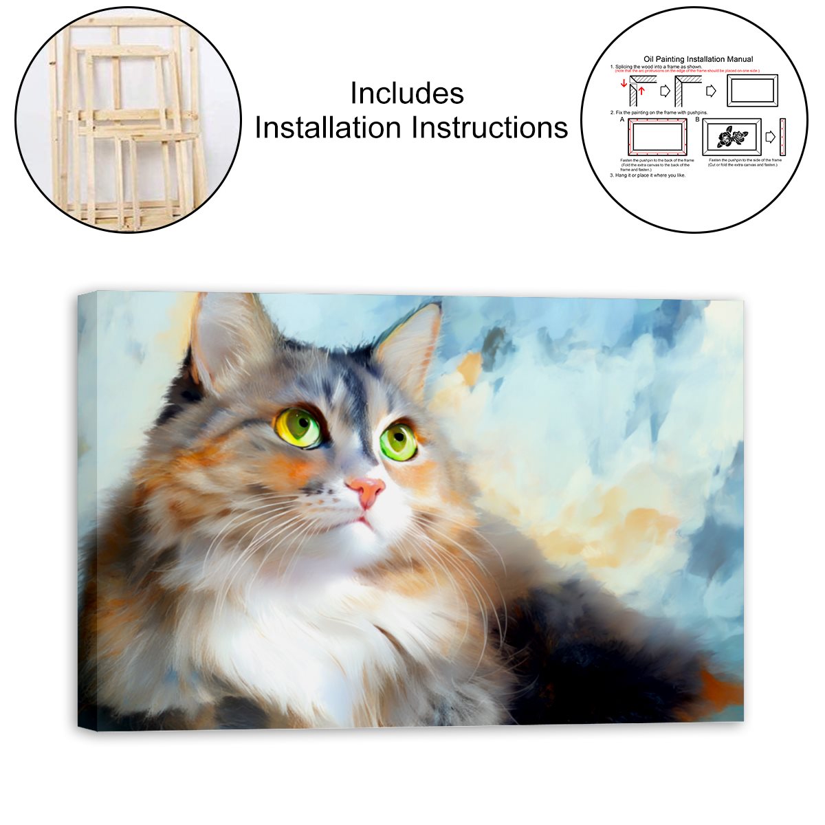Style hanging picture (horizontal version)