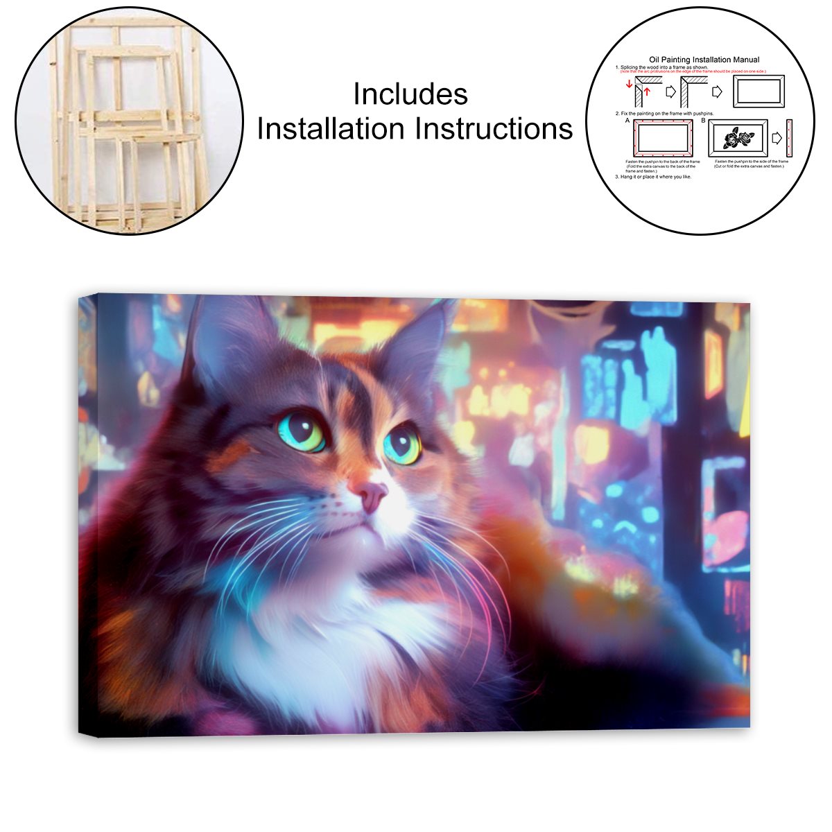 Style hanging picture (horizontal version)