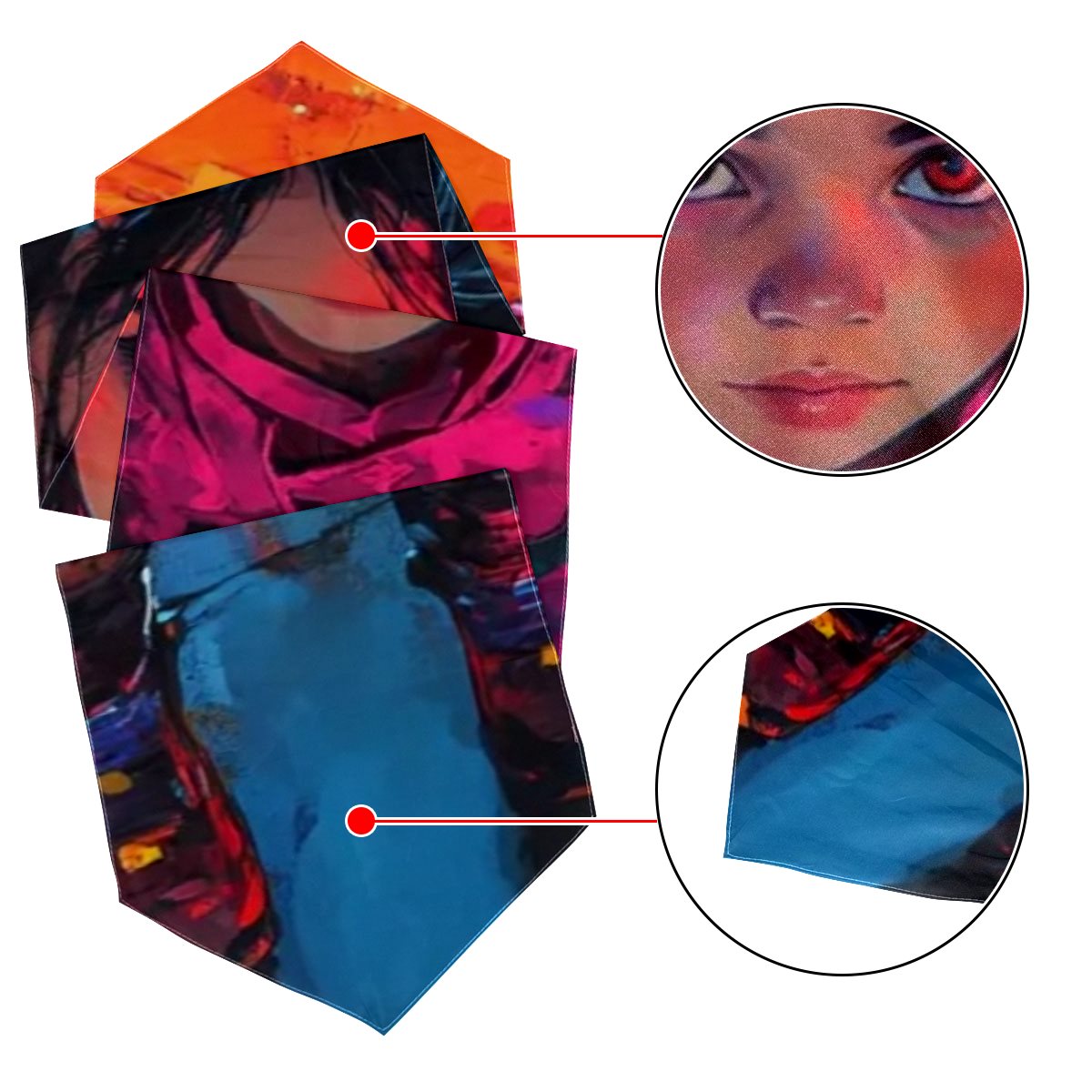 Polyester Table flag