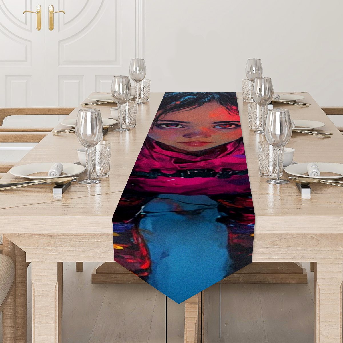 Polyester Table flag