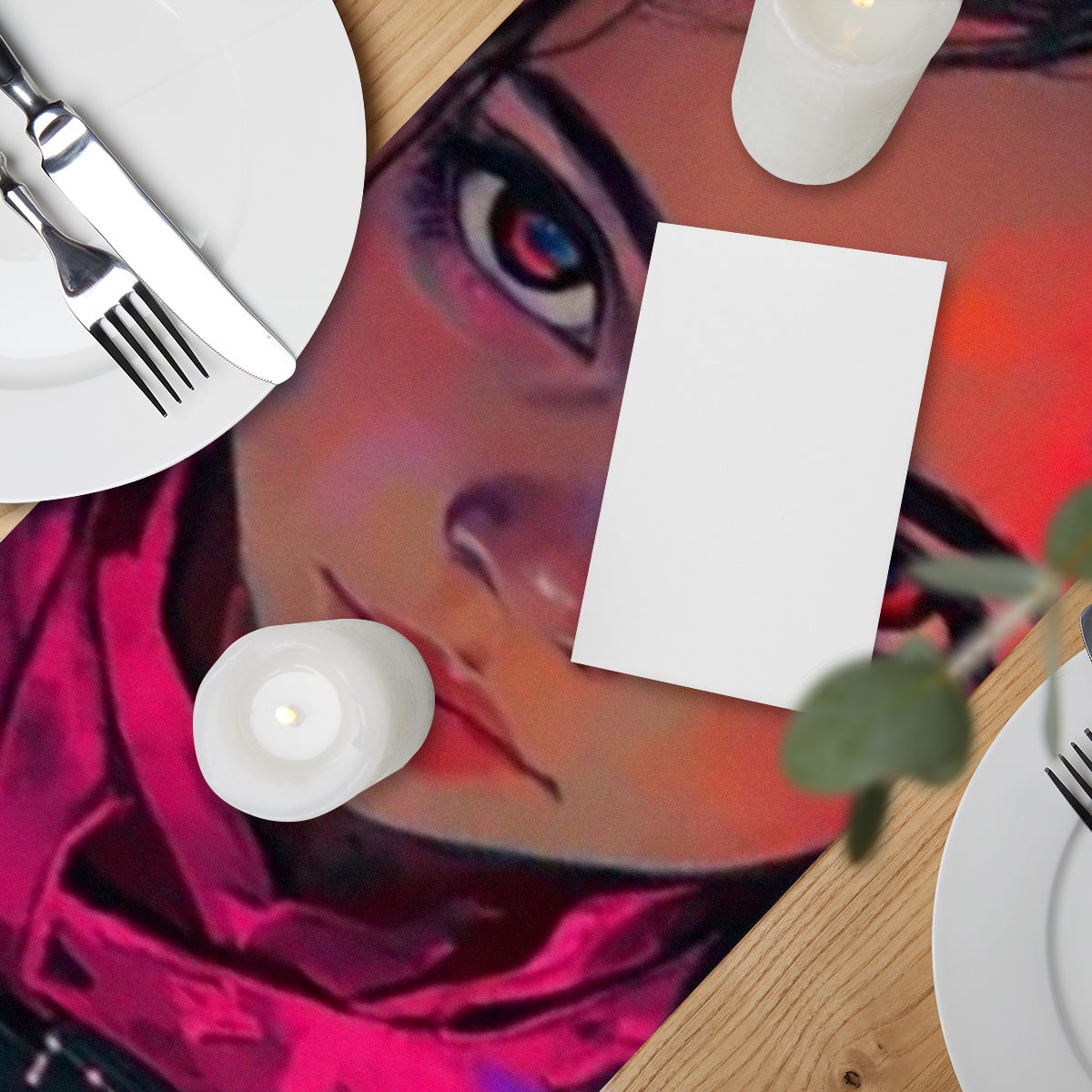 Polyester Table flag