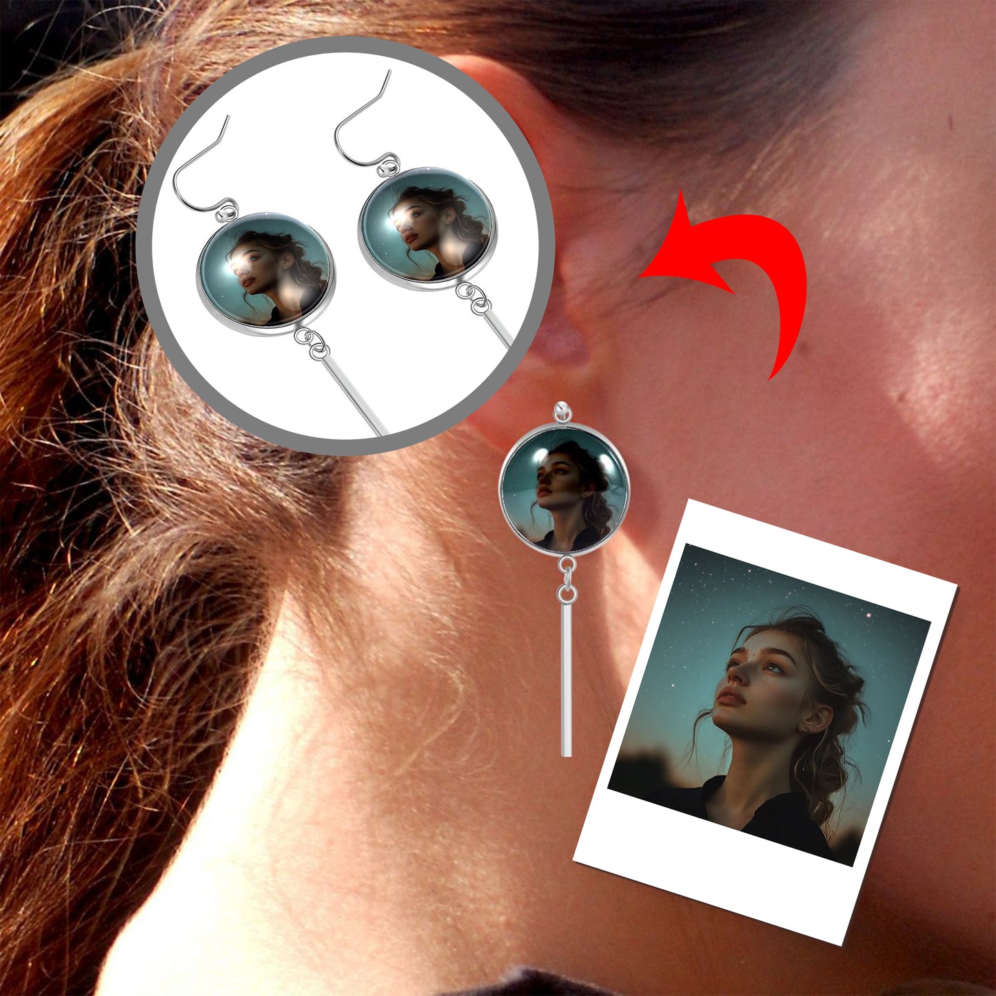 Stainless steel earrings