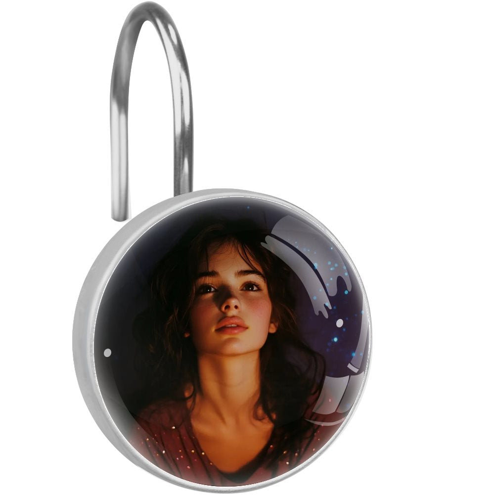 Stainless steel Shower curtain hook