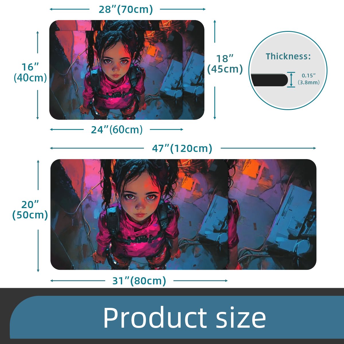 Tech velvet floor mat