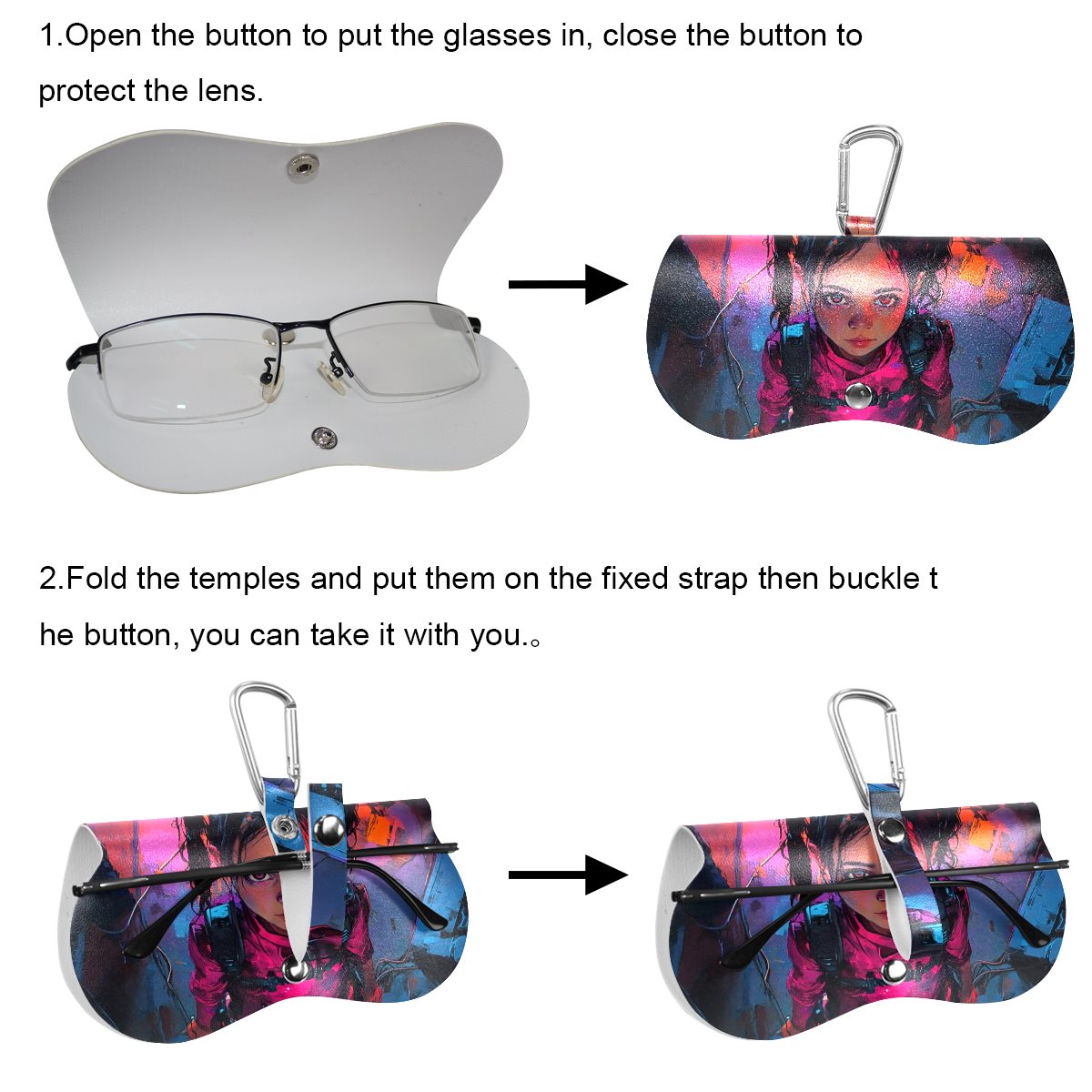 PU Leather Glasses case