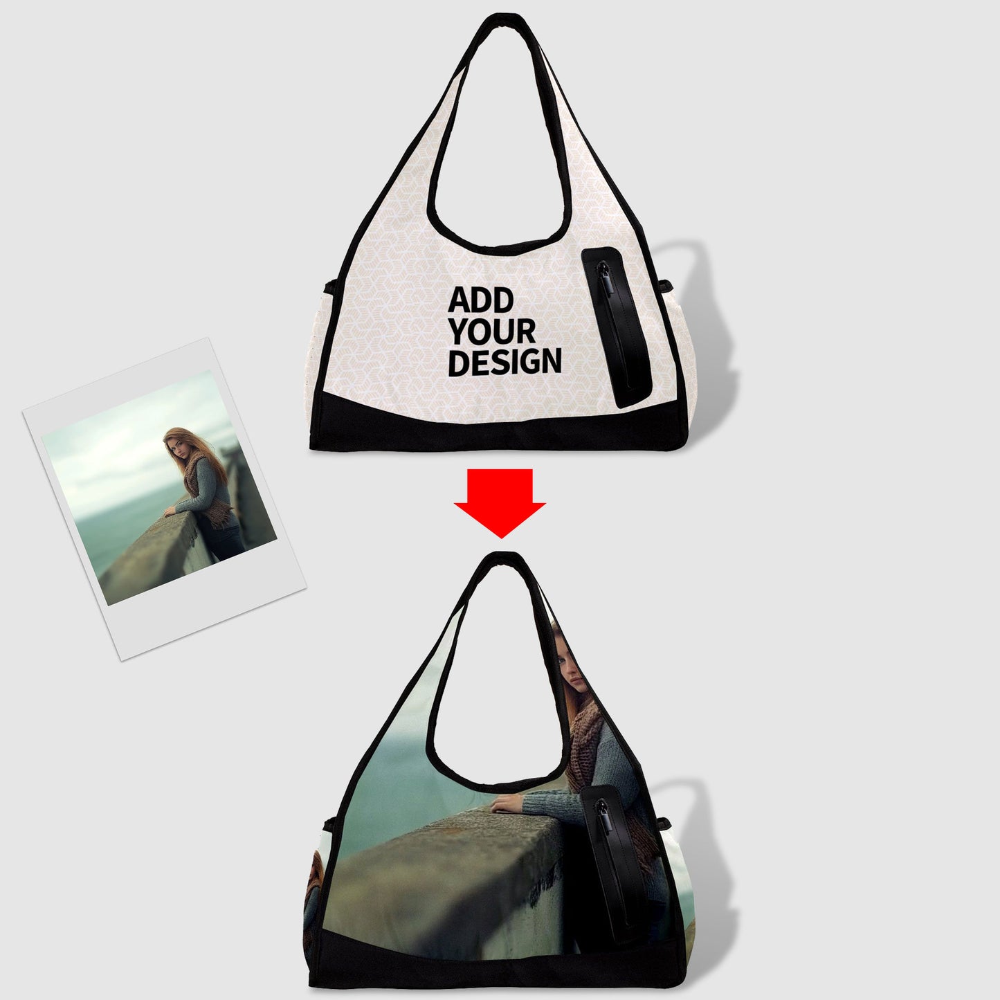 Twill Portable sports bag