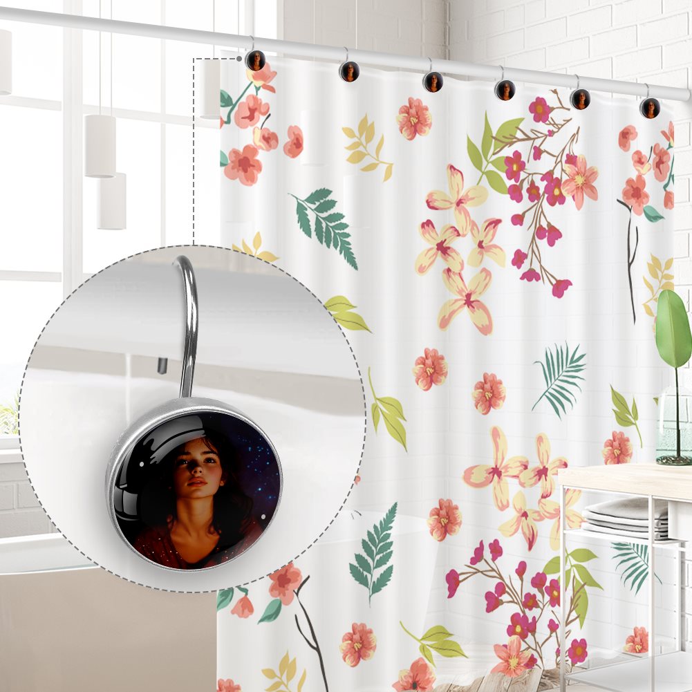 Stainless steel Shower curtain hook