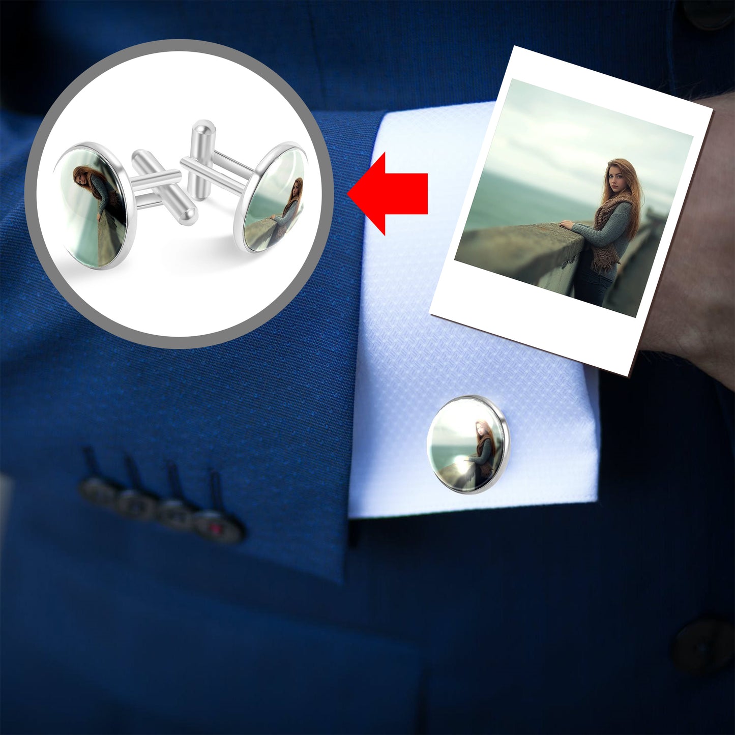 Stainless steel Cufflinks