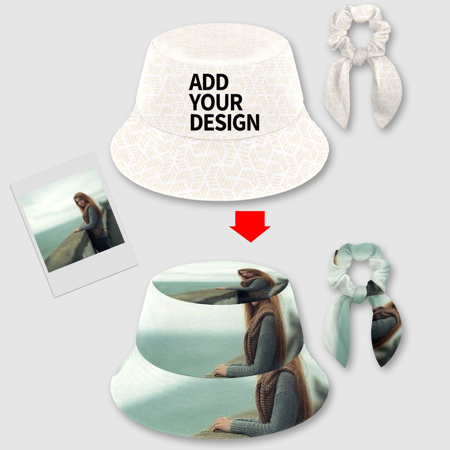 fisherman hat hair band