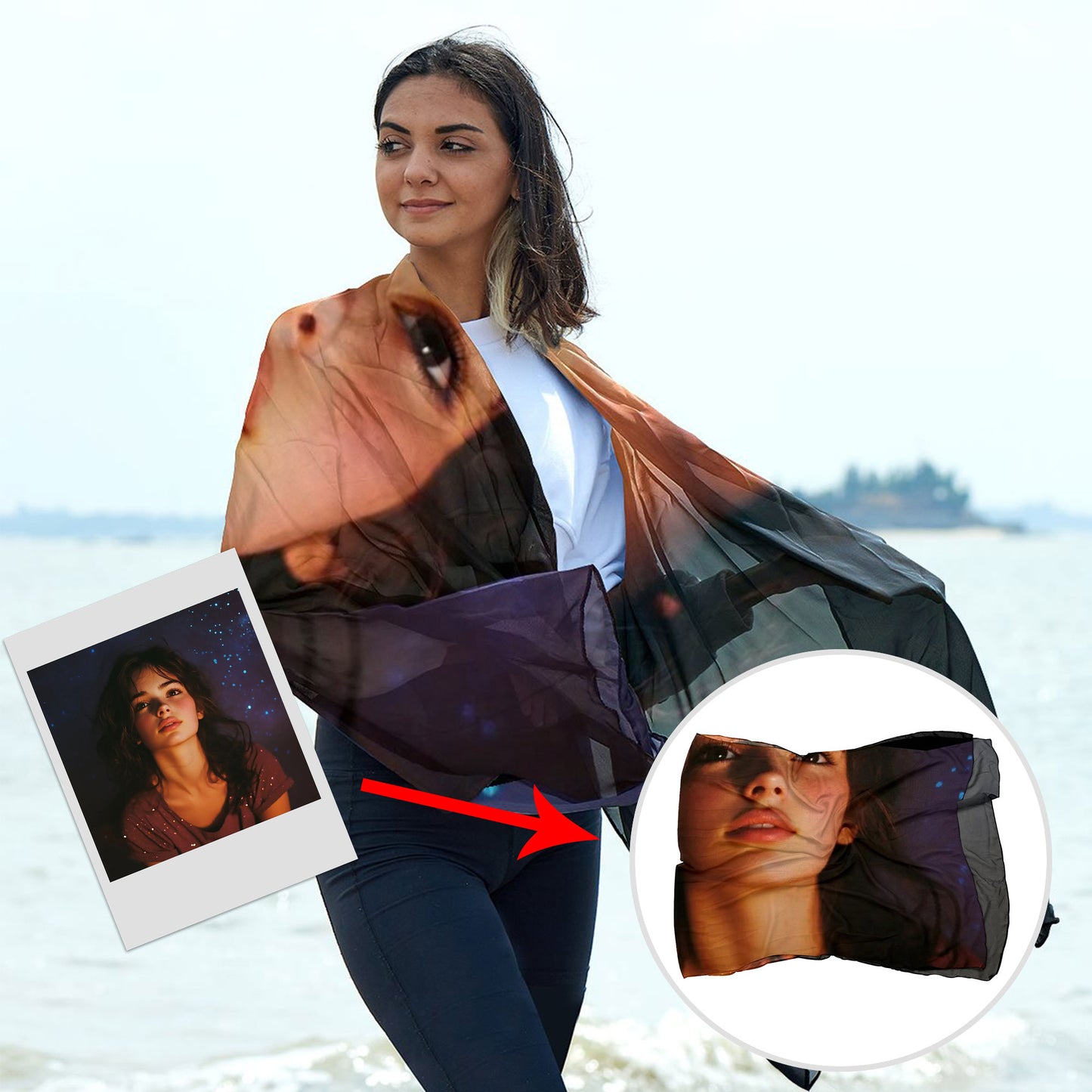 Chiffon Scarf