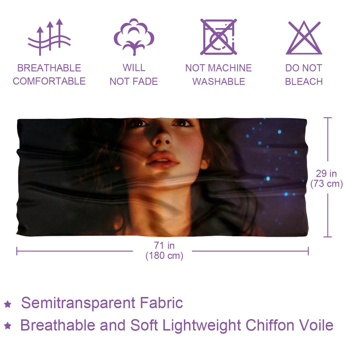 Chiffon Scarf