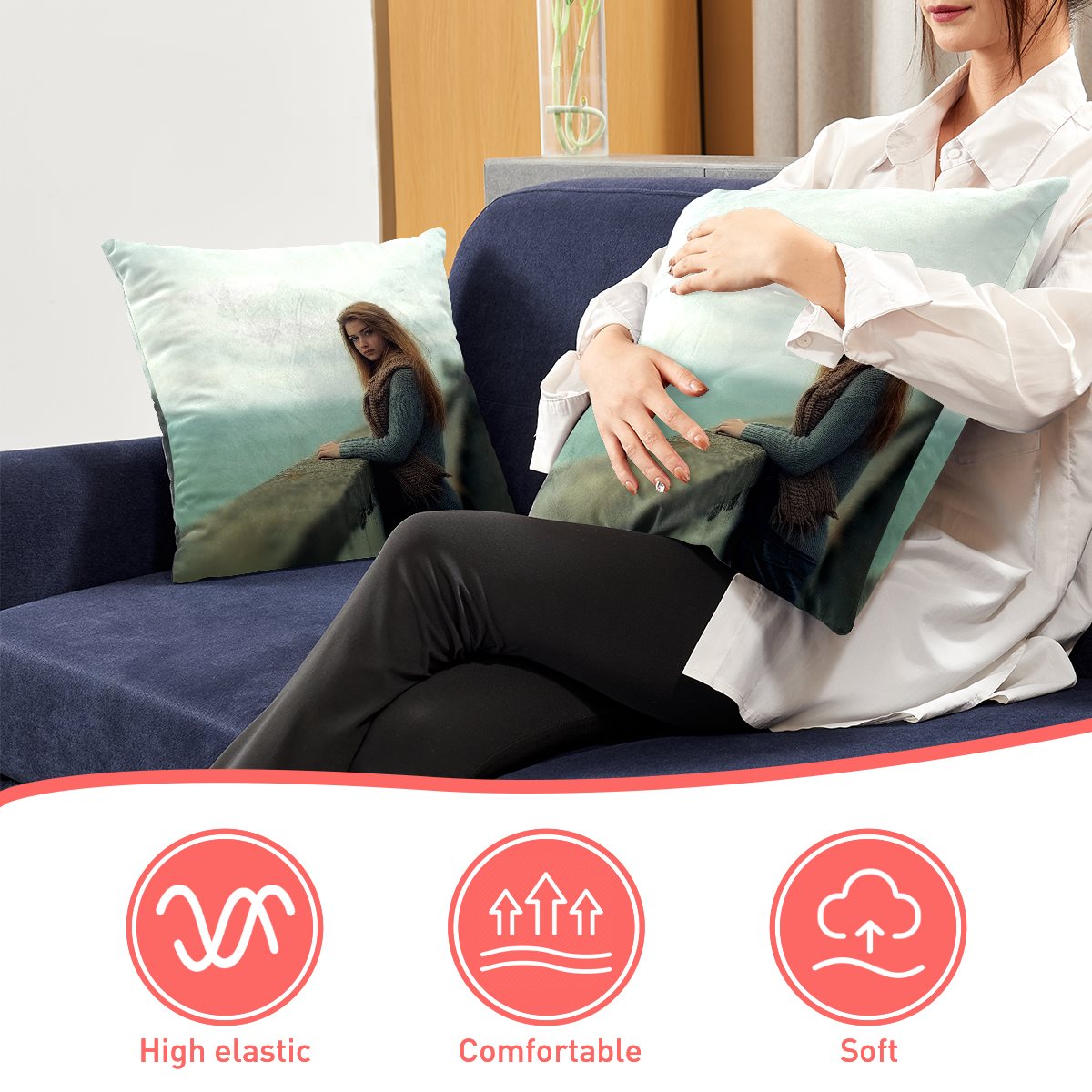 Short velvet Pillow (2PC)