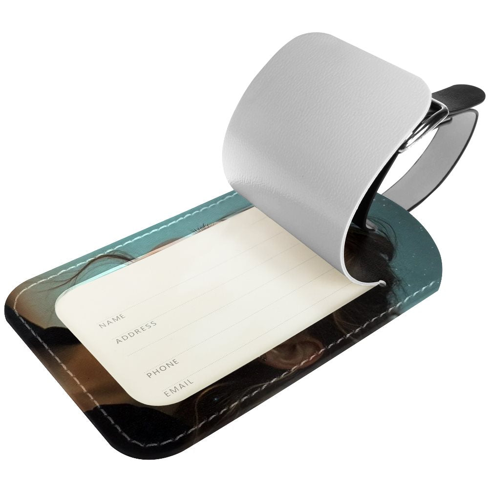 PU Leather Luggage tag (2PC)