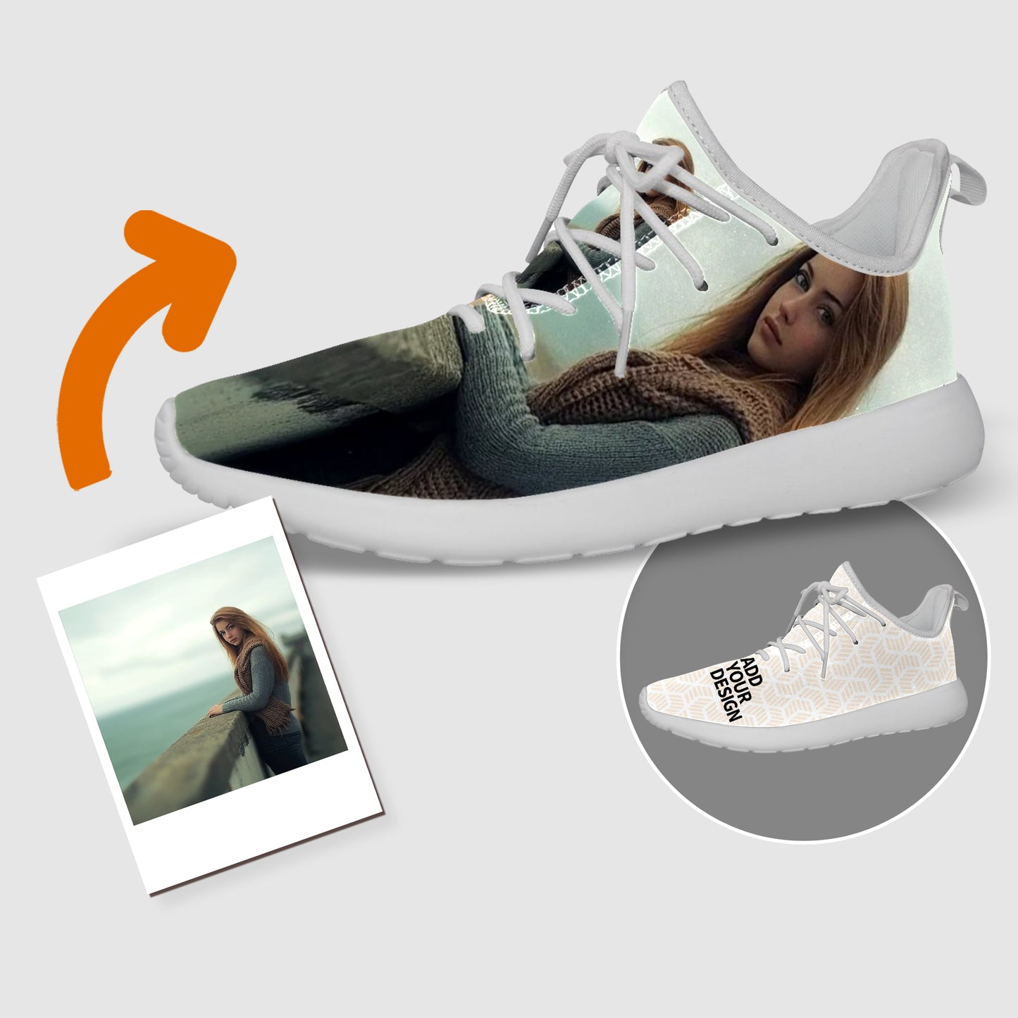 Faux suede shoes (Men)-67502