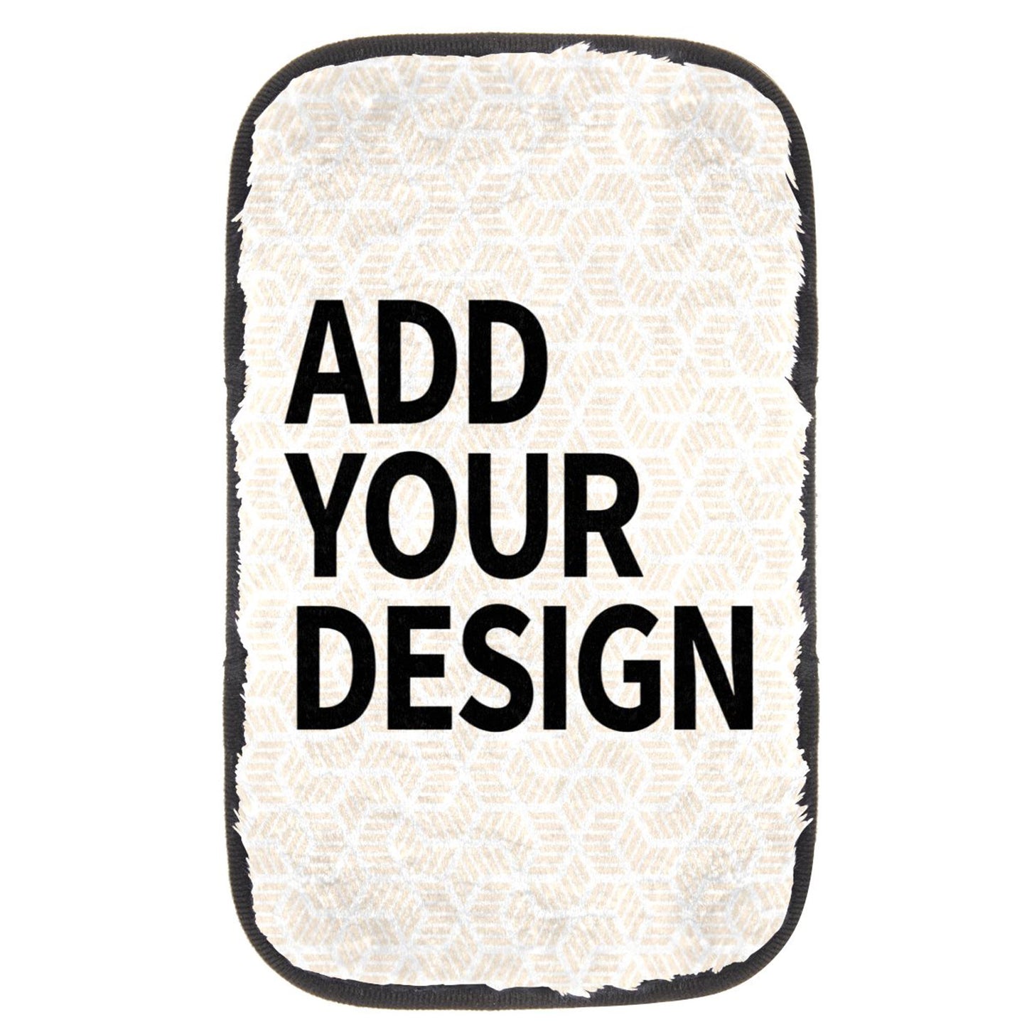 Imitate rabbit velvet car armrest mat