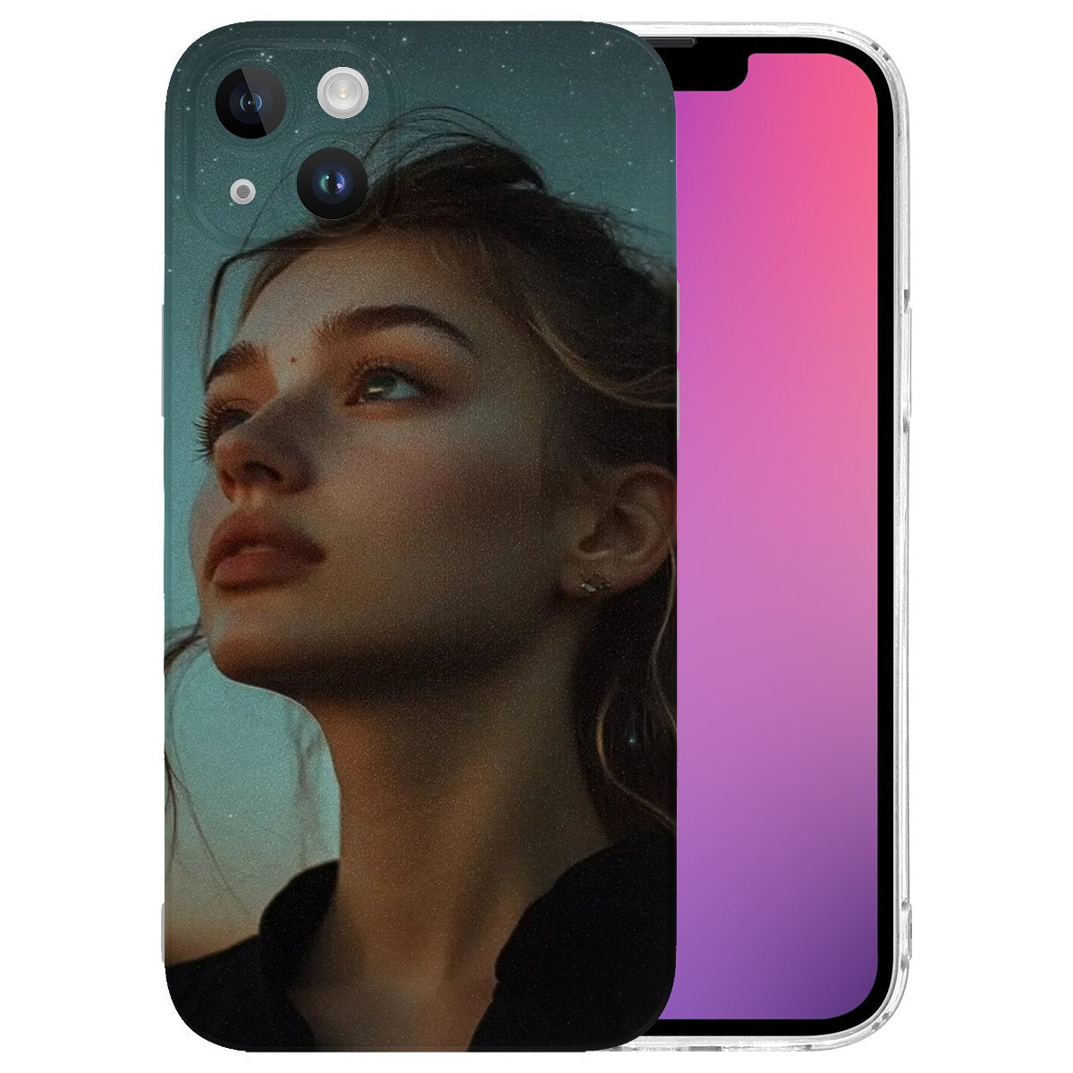 TPU phone case-02(two-shot 4PC)