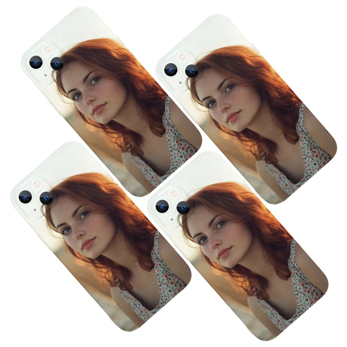 TPU phone case(two-shot 4PC)