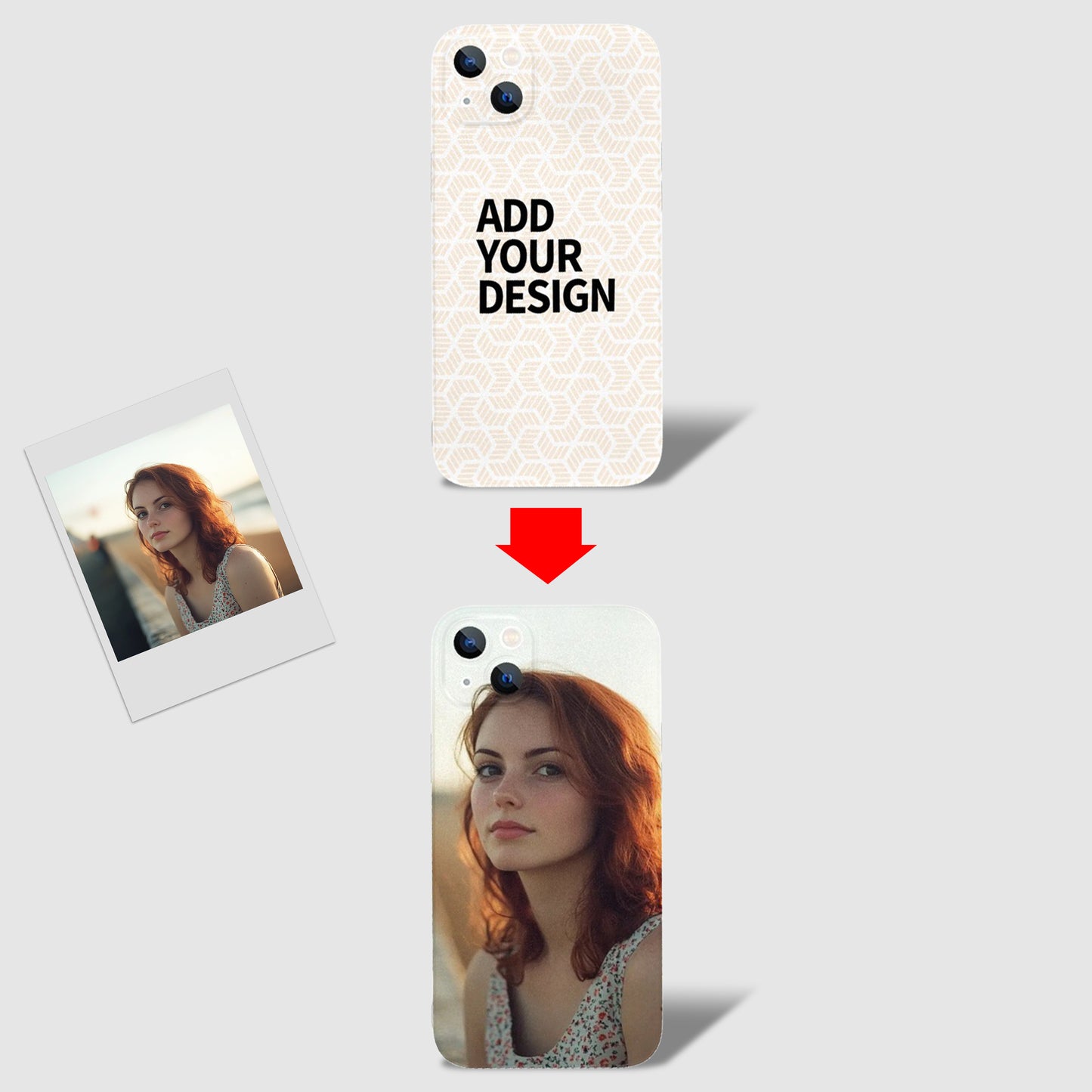 TPU phone case(two-shot 4PC)