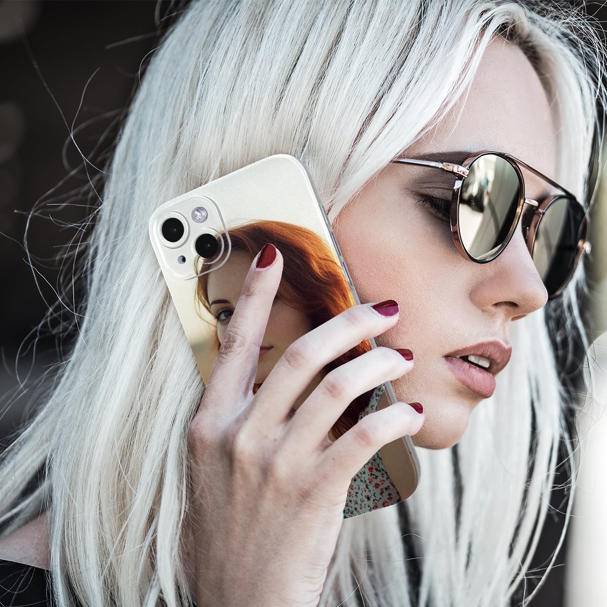 TPU phone case(two-shot 4PC)