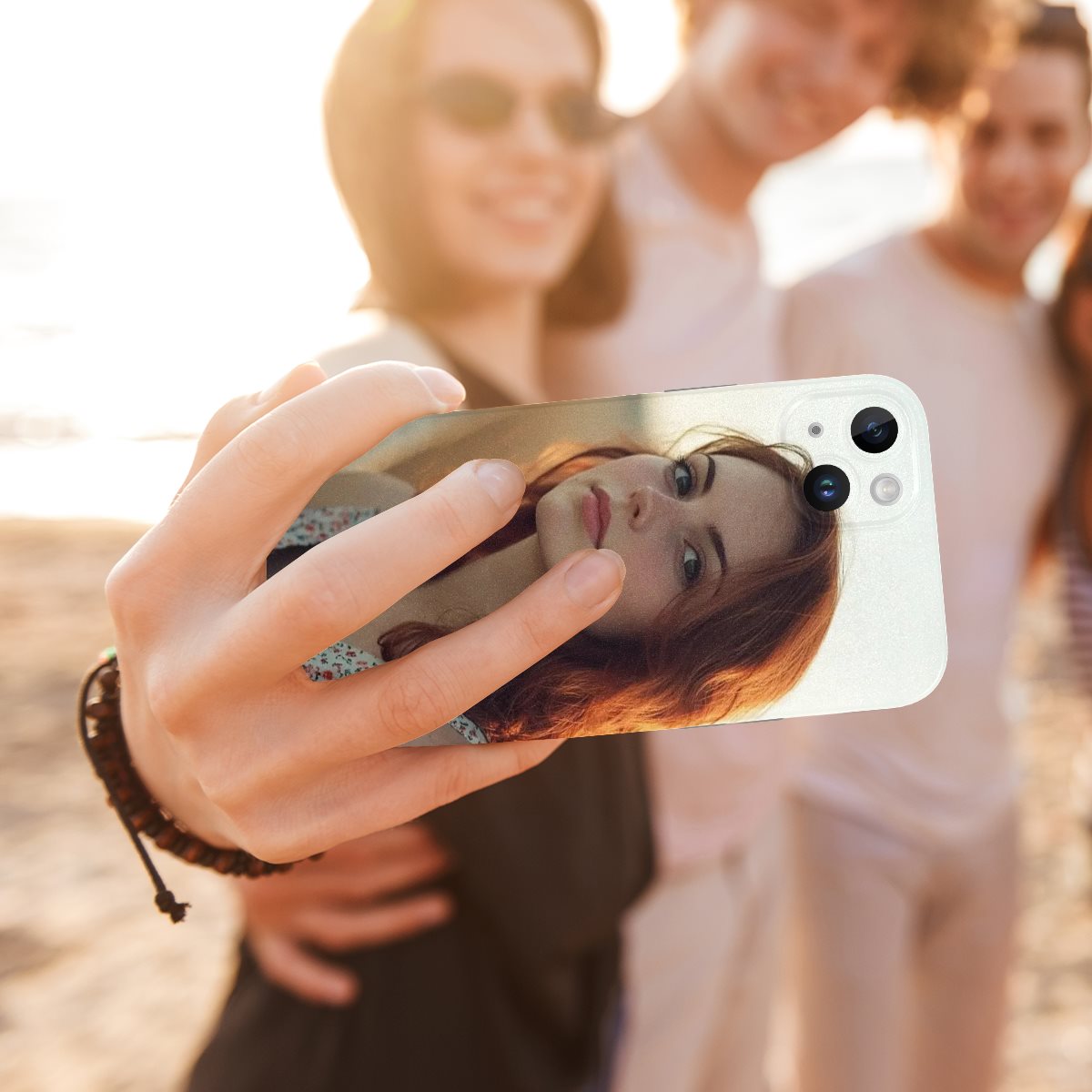 TPU phone case(two-shot 4PC)