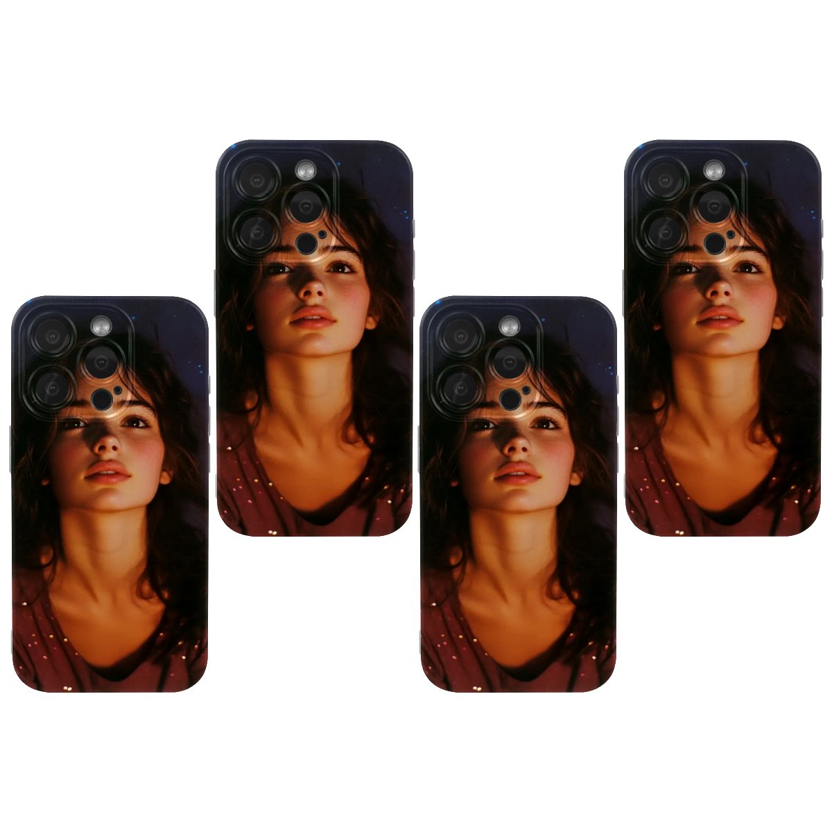 TPU phone case(three-shot )