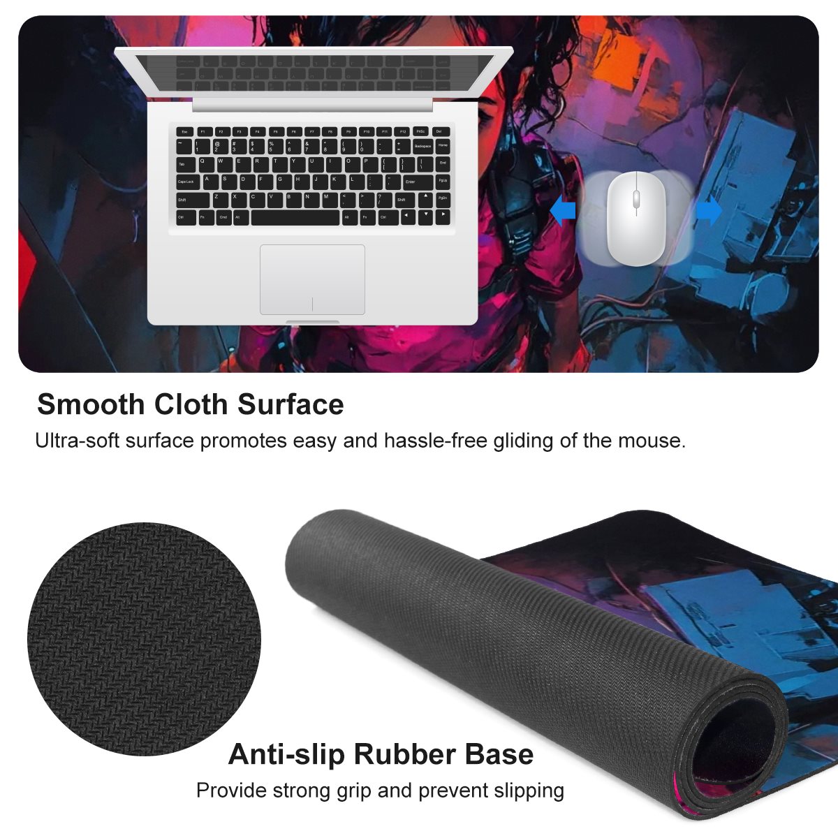 jersey mouse pad set