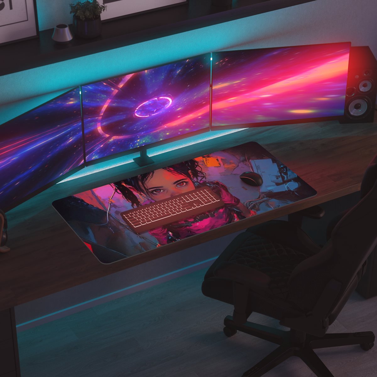 jersey mouse pad set