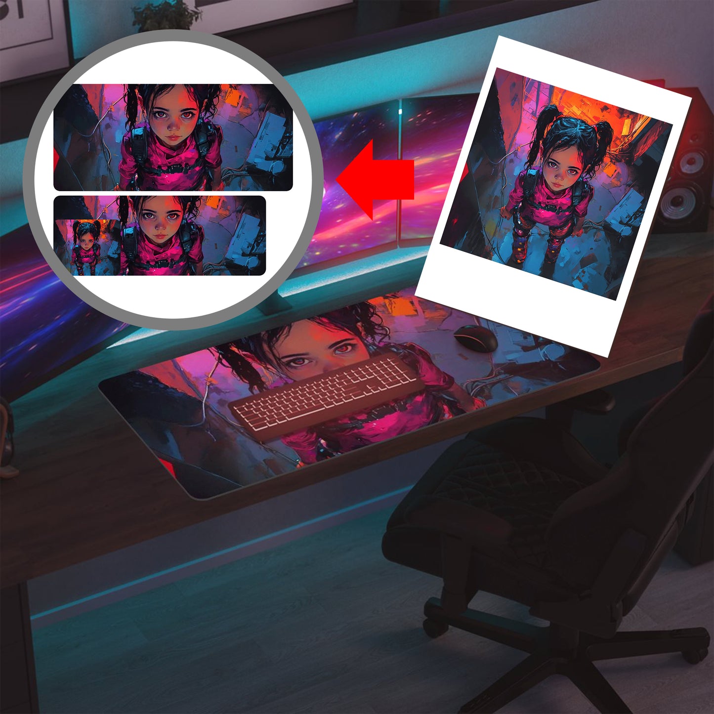 jersey mouse pad set