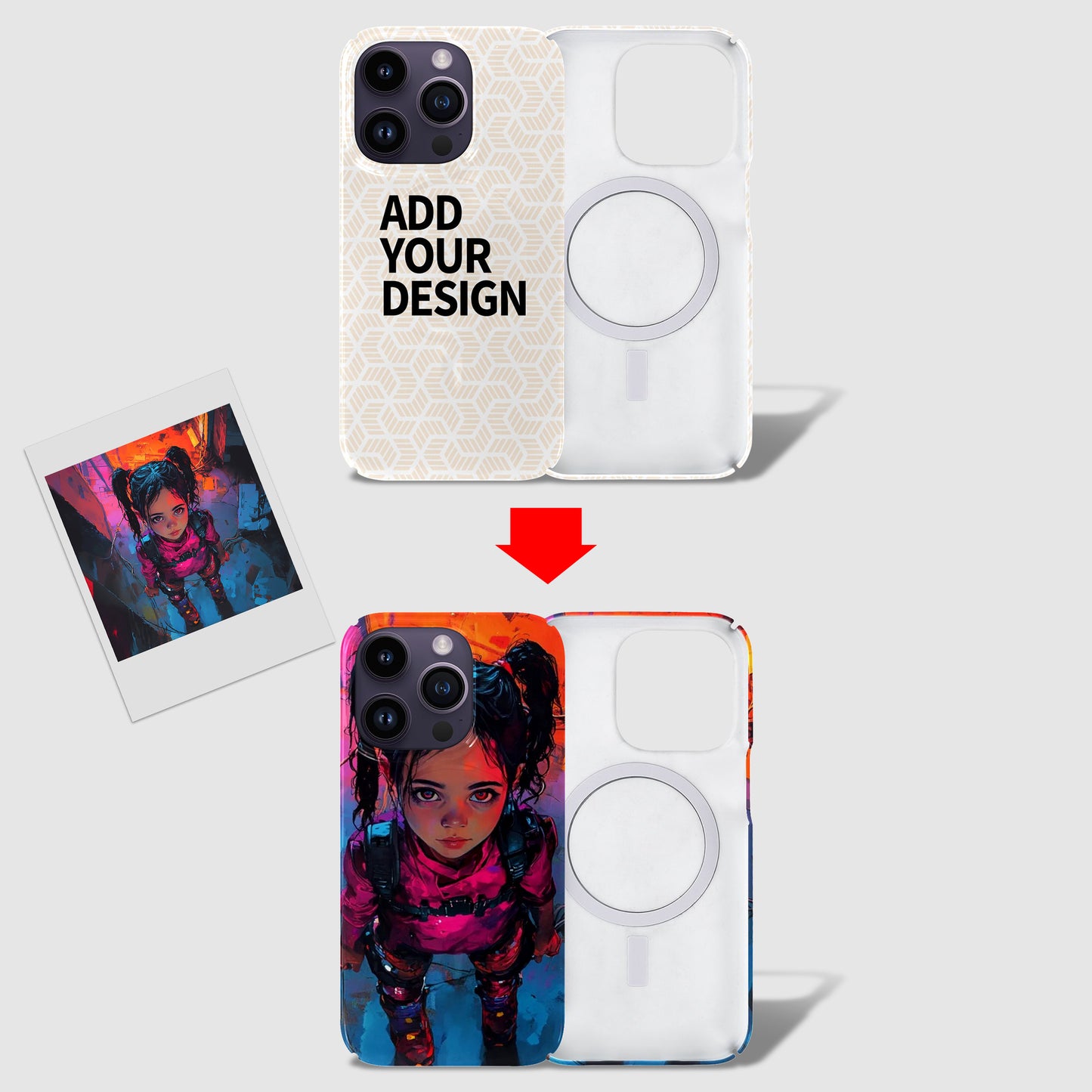 PBT phone case( Three shot-4PC)