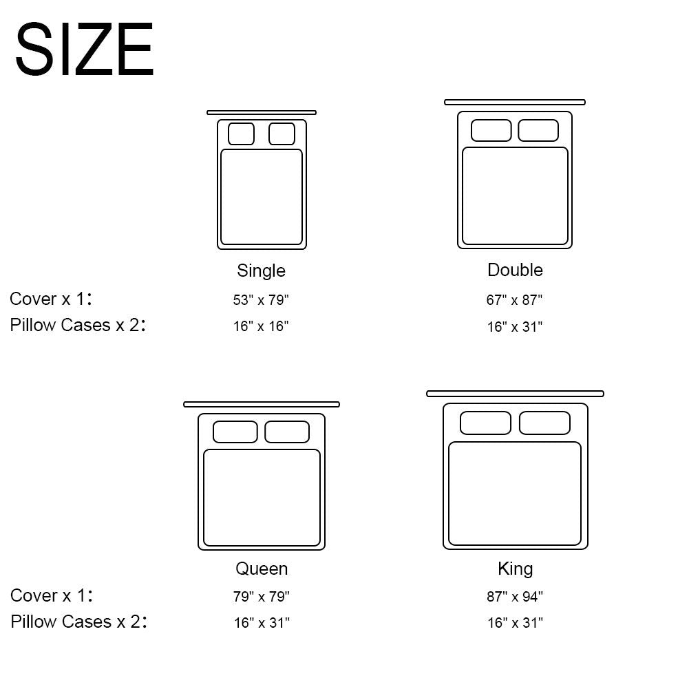 Peach velvet Three-piece Bed Set (Germany-Gray)