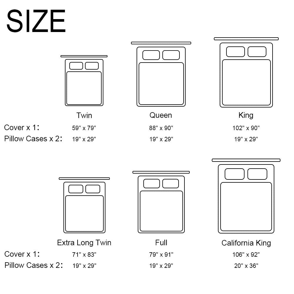 Peach velvet Three-piece Bed Set (US-White)