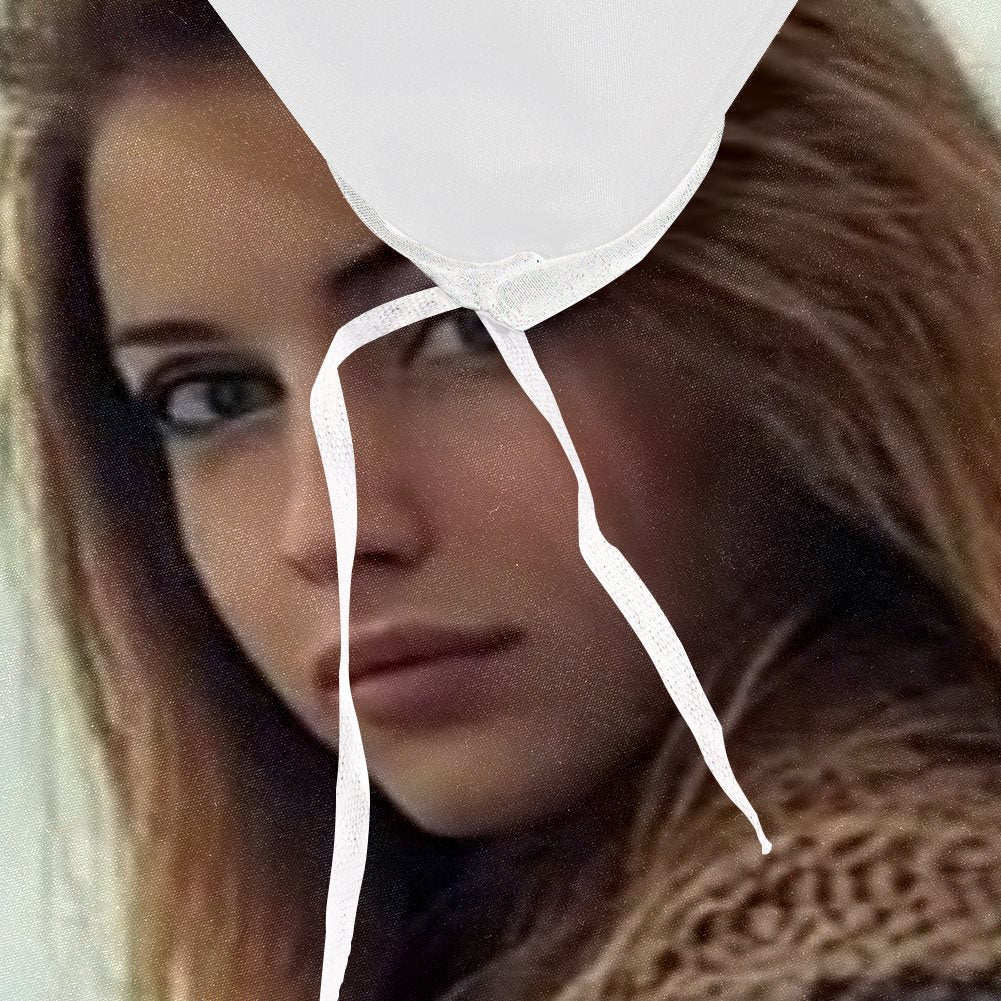 Peach velvet Three-piece Bed Set (US-White)