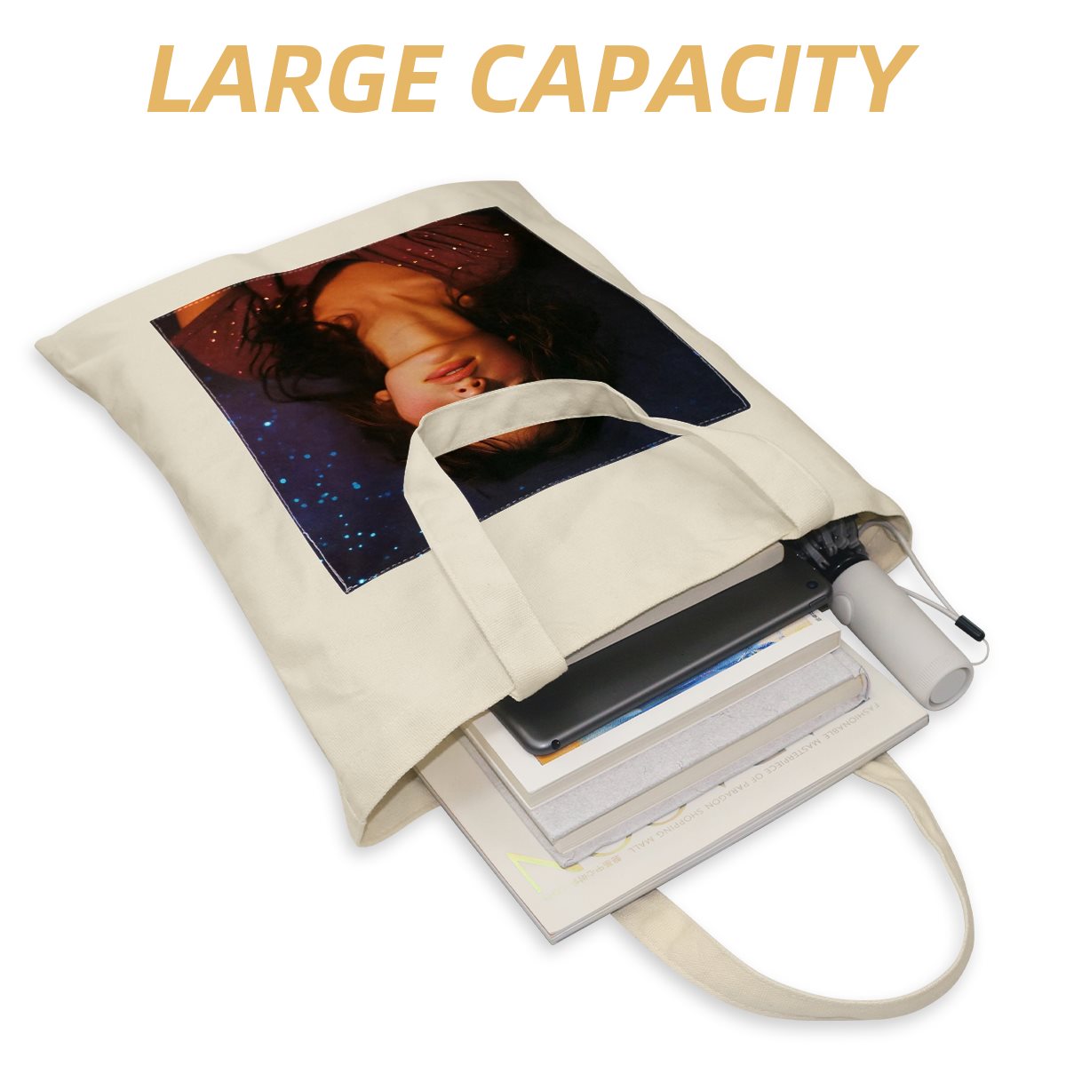 Double-Sided Canvas Bag