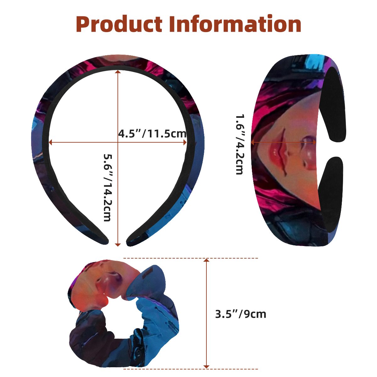 Dutch velvet hairband