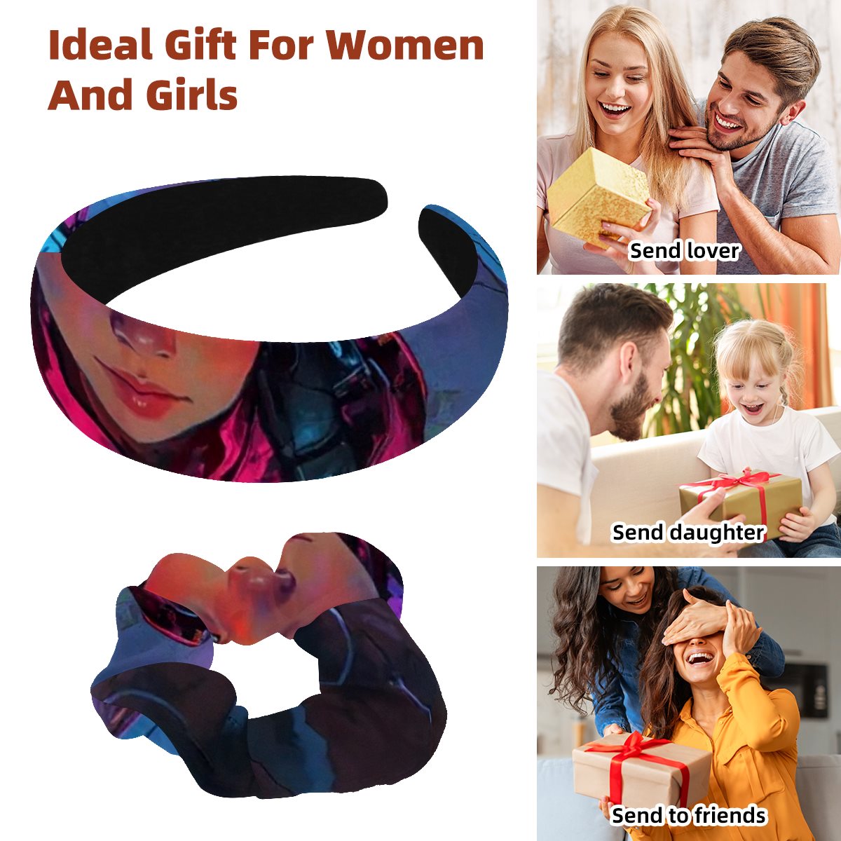 Dutch velvet hairband