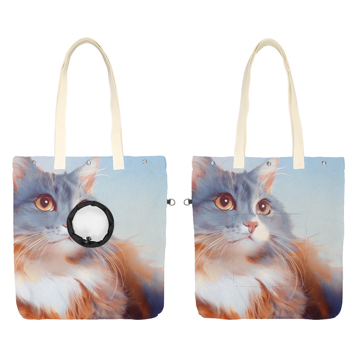 Pet canvas bag