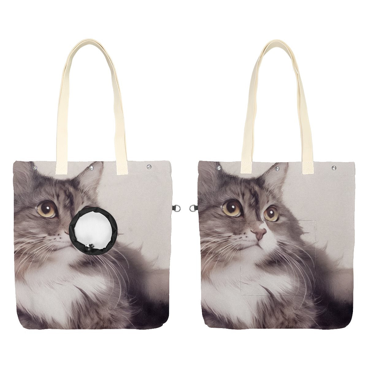 Pet canvas bag