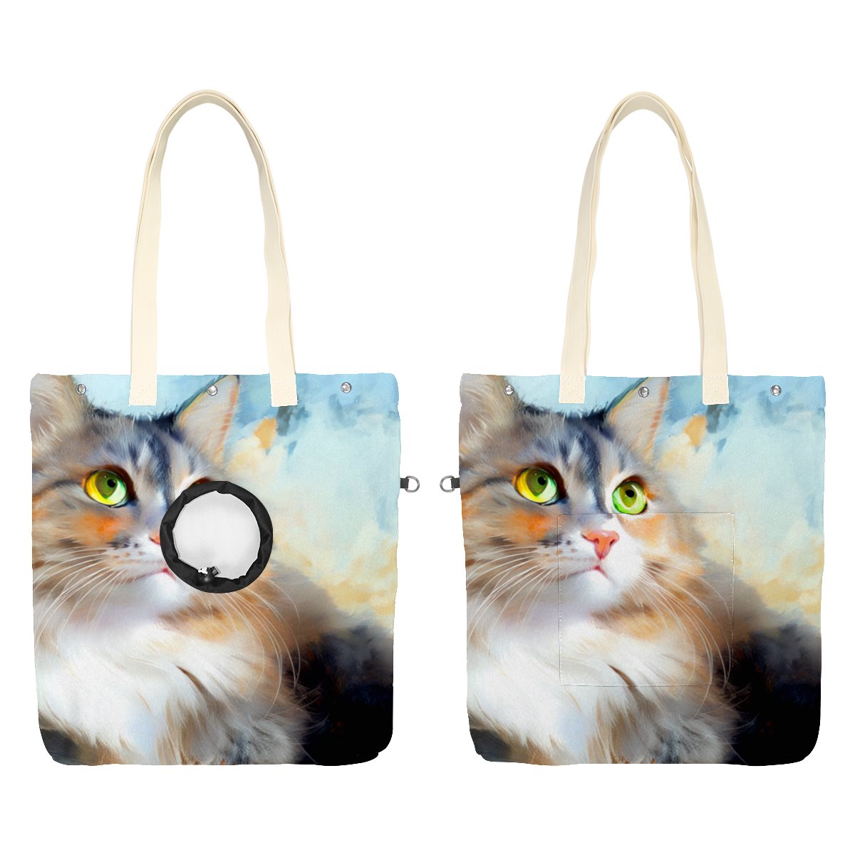 Pet canvas bag