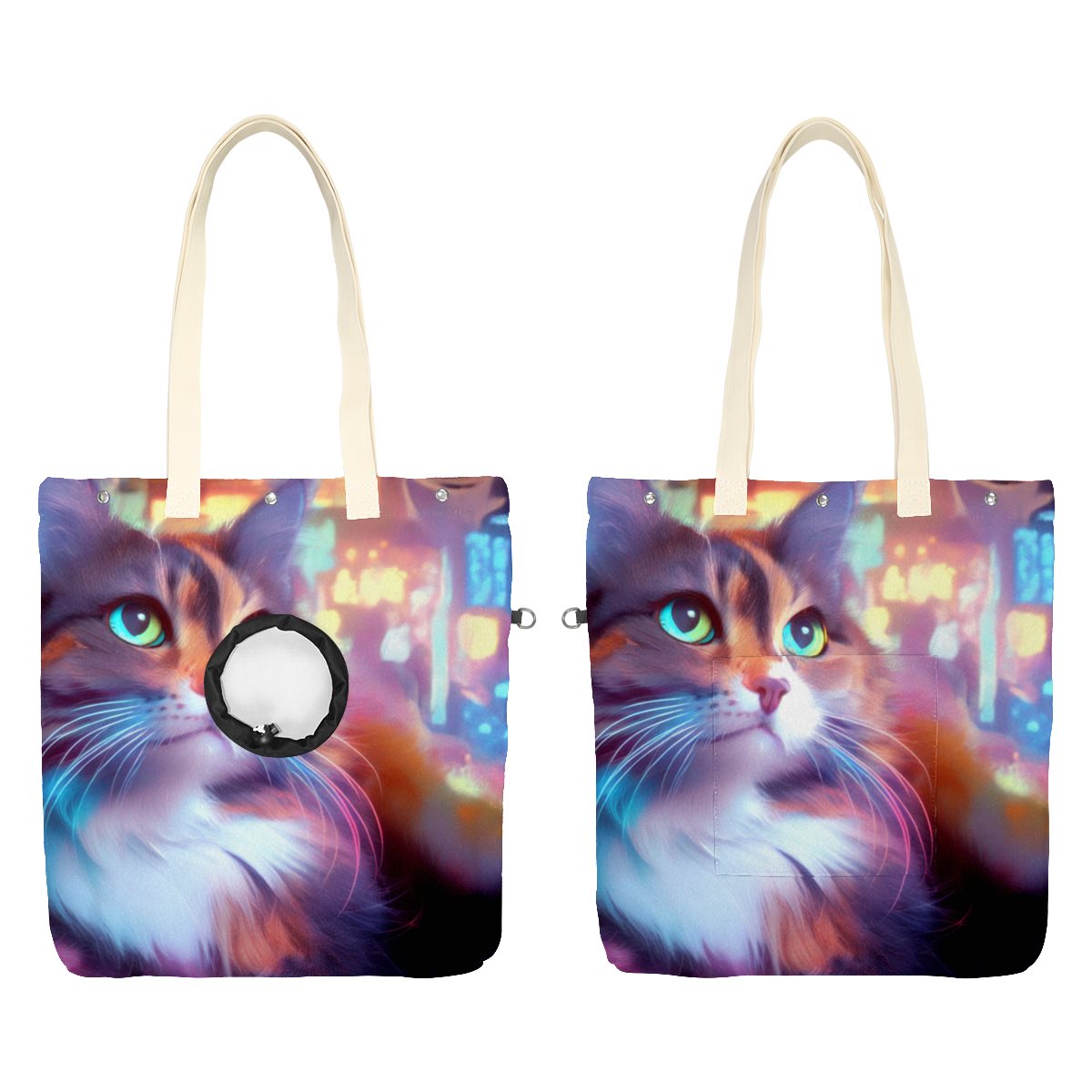 Pet canvas bag