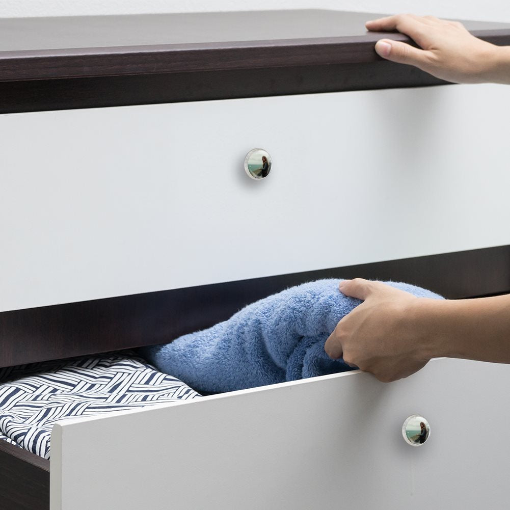 White Round Drawer Pulls Handle