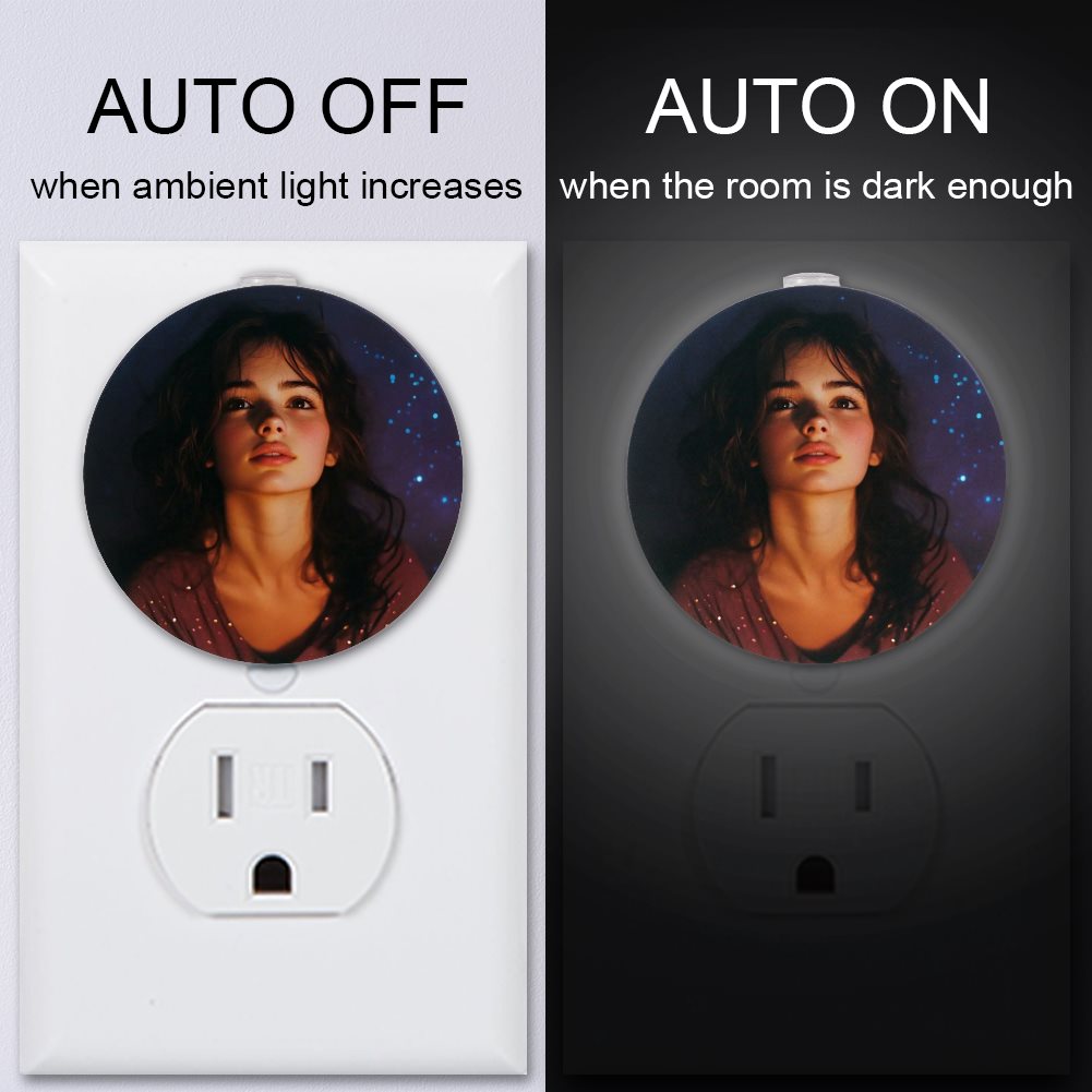 Circular night lamp (2PC)
