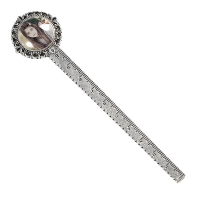 Stainless steel retro lace bookmarklet