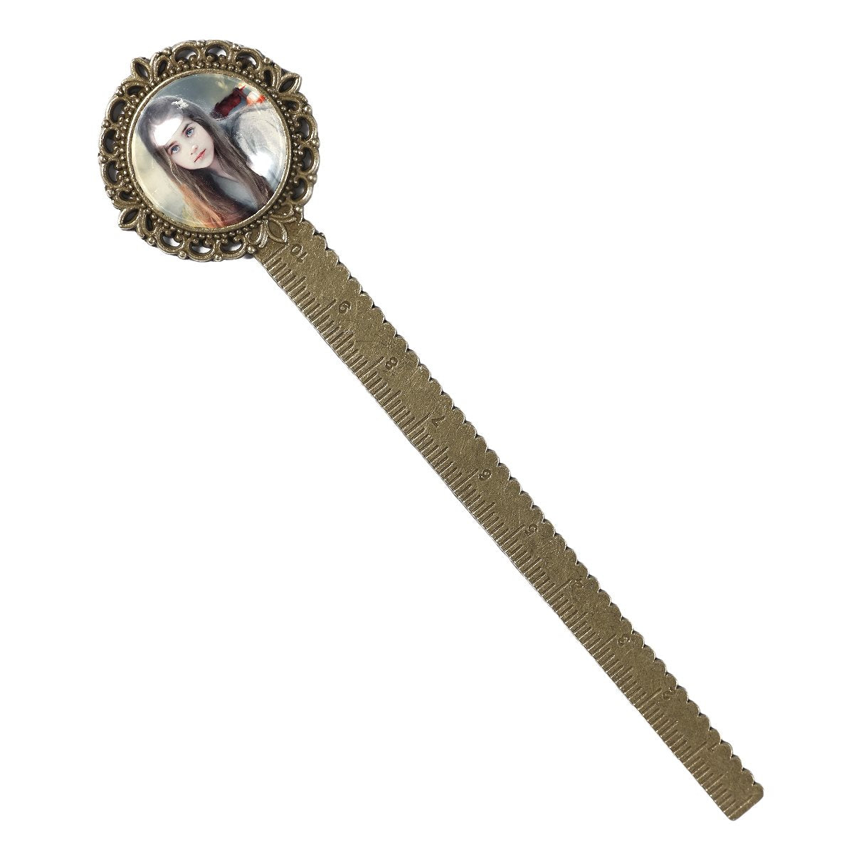 Stainless steel retro lace bookmarklet