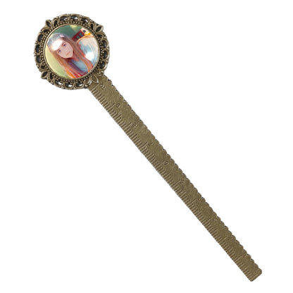 Stainless steel retro lace bookmarklet