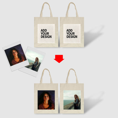 Double-Sided Canvas Bag