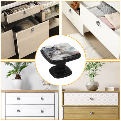 ABS Drawer Pulls Handle （quadrate）-12 pieces