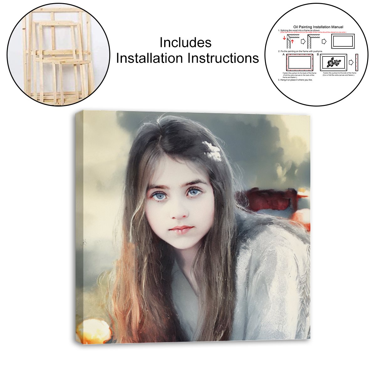 Style hanging picture